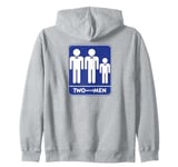 Two and a Half Men Symbols Zip Hoodie