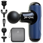 Pistolet de Massage, BOB AND BRAD Q2 Mini Massage Gun, Pistolet de Poche pour Masser les Tissus Profonds, Musculaire à Percussion Portable pour le Soulagement de la Douleur, Bleu