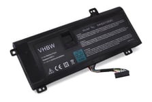 vhbw batterie compatible avec Dell Alienware P39G laptop (6200mAh, 11,1V, Li-Ion, noir)