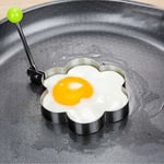 LF01780-Rostfri stekt äggform. 5 stilar. att forma pannkakor. omeletter. stekta ägg. matlagningsredskap