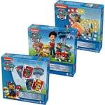 Paw Patrol 3 Game Set Jigsaw Puzzle Popper Game And Jumbo Cards