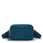 Kipling Mixte Abanu Multi Petit bandoulière Convertible en Sac Banane (avec Sangles Amovibles), Cosmic Emerald, Einheitsgröße