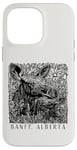 iPhone 14 Pro Max Banff, Alberta Canada Canadian Moose Mama and Baby Souvenir Case