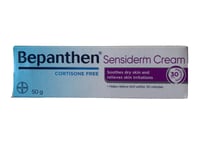 Bepanthen Sensiderm Cream  50g Bayer Dry Skin/Irritation/Barrier/Baby Exp 06/25