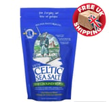 Celtic Sea Salt 454g Light Grey Fine Ground 82+ Minerals Unrefined Healthy Diet