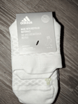 ADIDAS FORMOTION RUNx4D White RUNNING SOCKS Size 2-3.5 UK HF3001