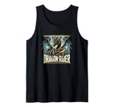 Dragon Rider Fantasy Storm Lightening Dragon Tank Top