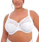 Elomi Women's Cate Underwire Full Cup Banded Bra Coverage,White,38F