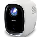 PHILIPS NeoPix 130 Smart HD Ready Home Cinema Projector - Arctic White, Black,White