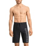 PUMA Lange Herren Boardshorts - Short de bain long - Homme - Noir - XXL 100000033