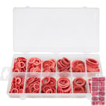 Bluespot 600pc Assorted Red Fibre Sealing Seals Washer Set Plumbers