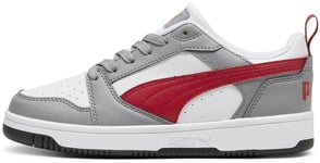 Puma Jalkineet Rebound V6 Lo Jr White Grey Red 393833 09 393833 09/6