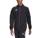 adidas Mens Tracksuit Jacket Con21 Pre Jkt, Black/White, GH7138, XXL EU