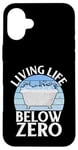 Coque pour iPhone 16 Plus Bain glacé Living Life below Zero