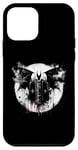 Coque pour iPhone 12 mini Black Magic Book Bat – Chauve-souris effrayante monstre Halloween Lover