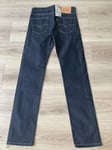 LEVI'S 510 JEANS SKINNY FIT RIGID DRAGON SIZE 28 X 31 BNWT INDIGO SEE DESCRIPTIN