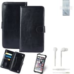 CASE FOR OnePlus 10 Pro FAUX LEATHER + EARPHONES PROTECTION WALLET BOOK FLIP MAG