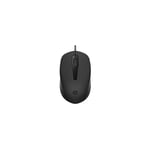 Hp 150 Souris (Souris Filaire, jusqu'à 1,00 dpi, Souris pour droitiers, Souris gaucher), Noir (240J6AAABB) - Hewlett Packard