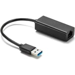 Wooshshop Alluminum Réseau Adaptateur USB 3.0 vers RJ45 Gigabit Ethernet USB Réseau à 1000 Mbps Supporte Windows 10 8.1 8 7