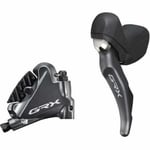 Shimano GRX ST-RX810 2 Spd STI Bled With BR-RX810 Flat Mount Calliper Left Rear