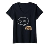 Womens Lucas the Spider “Boop” V-Neck T-Shirt