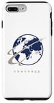 Coque pour iPhone 7 Plus/8 Plus Spirit Of Concorde Avion autour du monde