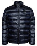 Veste Blauer  Doudoune Homme Nylon Blue