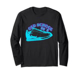 Old School Classic Shoes Best 80s Funny Disco Enthusiast Long Sleeve T-Shirt