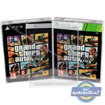 Grand Theft Auto V Special Edition PS3 BOX PROTECTOR 0.5mm PLASTIC DISPLAY CASE
