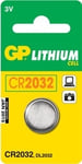 GP CR2032 3V 1-pk (GP2184)