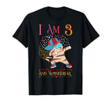 3rd Birthday Gifts for Daughter Kids Toddlers Her 3 Year Old T-Shirt