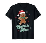 Lost It In Nom Funny Gingerbread Man Christmas Men Women Kid T-Shirt