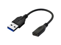 MicroConnect - USB-adapter - USB typ A (hane) till 24 pin USB-C (hona) - USB 3.0 - 20 cm - svart