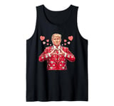 Trump Valentines Day Gag Jokes Funny Politicians Humor Adult Tank Top