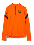 Nike Roma YNK Dry STRKE DRIL Top CL T-Shirt à Manches Longues Mixte Enfant, Safety Orange/Black/(Black) (no sponsor-3rd), FR : L (Taille Fabricant : L)