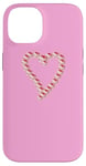 Coque pour iPhone 14 Rose Valentine Love and Roses Cœur floral avec fleur de rose