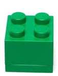 Lego Mini Box 4 Home Kids Decor Storage Storage Boxes Green LEGO STORAGE