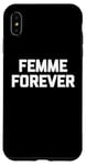 Coque pour iPhone XS Max T-shirt femme Forever drôle dicton sarcastique humour cool mignon