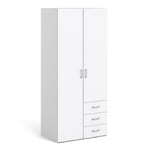 Space Wardrobe 2 Doors 3 Drawers 1750