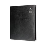 Collins Leadership Mid Year Diary Planner A4 Day to A Page Academic Year 2024-25 (Appointments) - Graphite - Daily Mid Year Journal for Students, Teachers - CP6745-2425 - July 2024 to July 2025