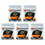 L'OR Espresso Delizioso Coffee Pods (Pack of 5, Total 80 Coffee