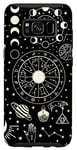 Coque pour Galaxy S8 Astrologie Zodiaque Sorcière Signe astrologique Horoscope