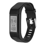 Garmin Vivosmart HR+ kelloranneke silikonista - musta