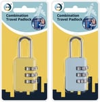 Combination Padlock Digital Combi Code Number Security 3Digit Locker Luggage Gym