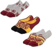 Chaussettes Court Gryffindor 3 Pack Unisexe - Harry Potter
