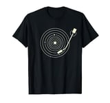 Planetary Sound System Solar System Planet Record Player 80s T-Shirt