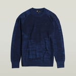 Pull G-Star Raw  D25068 C259 - 3DBIKER-G791 IMPERIAL BLUE