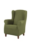 Estoralis Berta Housse de Fauteuil à Oreilles élastique, Tissu, Vert