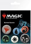 MAGIC THE GATHERING - Mana Symbols Badge Pcks - New Badge Pack - T600z