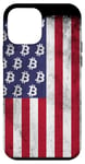 iPhone 12 mini BTC Bitcoin American Flag distressed Crypto Revolution Case